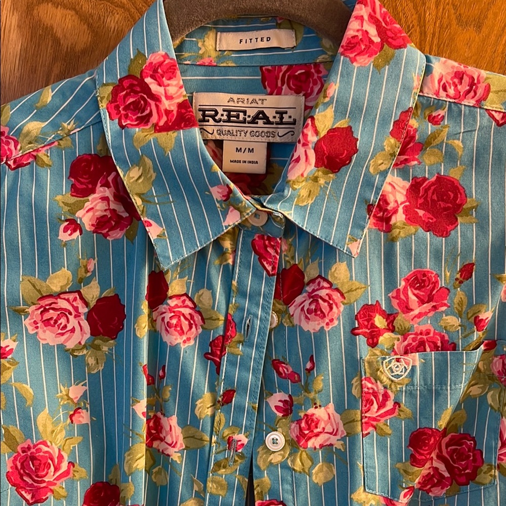 Ariat Floral Striped Shirt